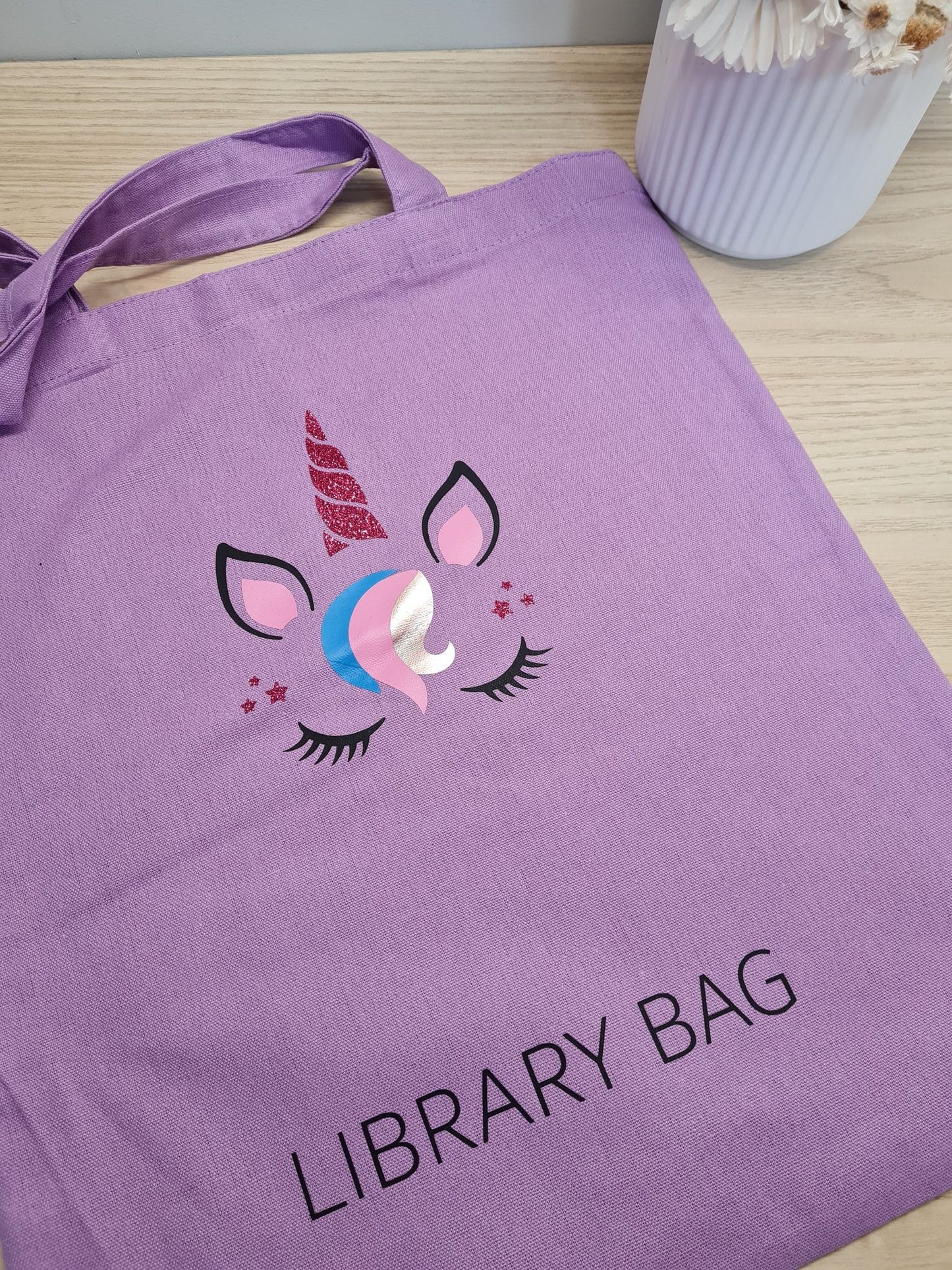 Unicorn Library Bag