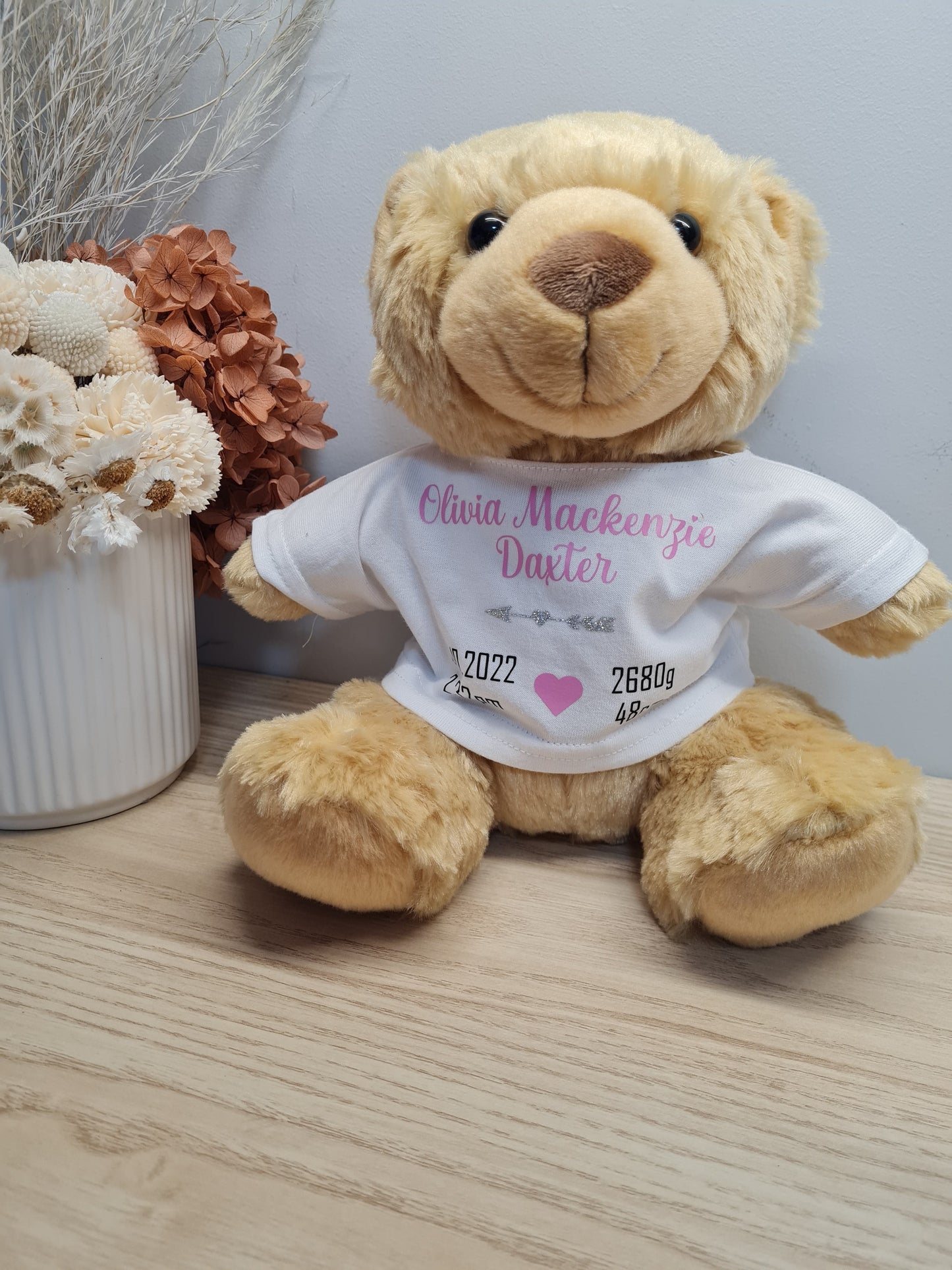 Babies Birth Details Teddy Bears