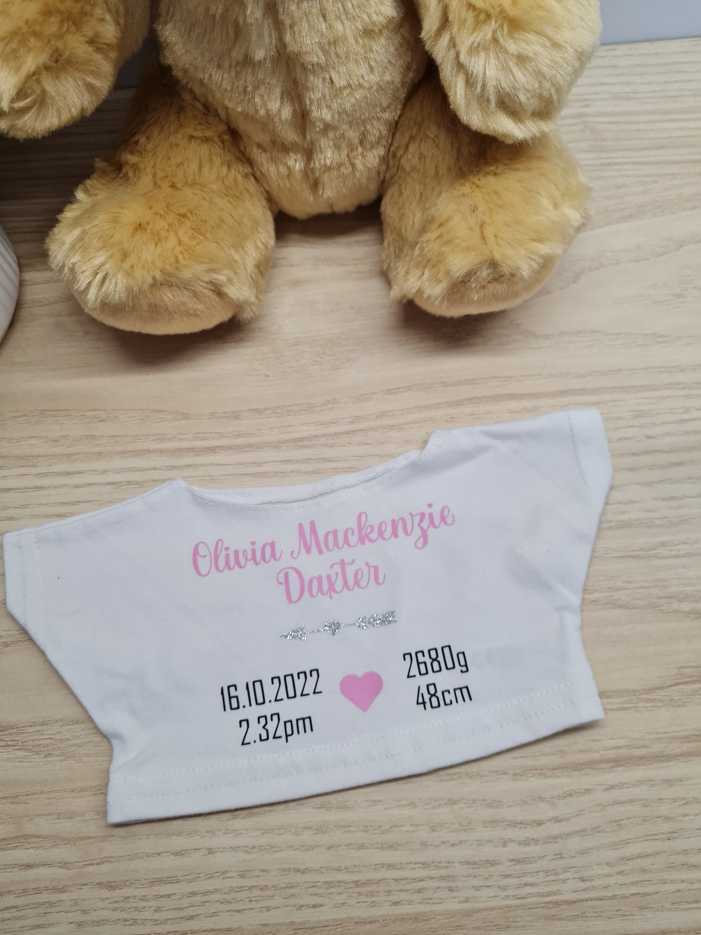 Babies Birth Details Teddy Bears