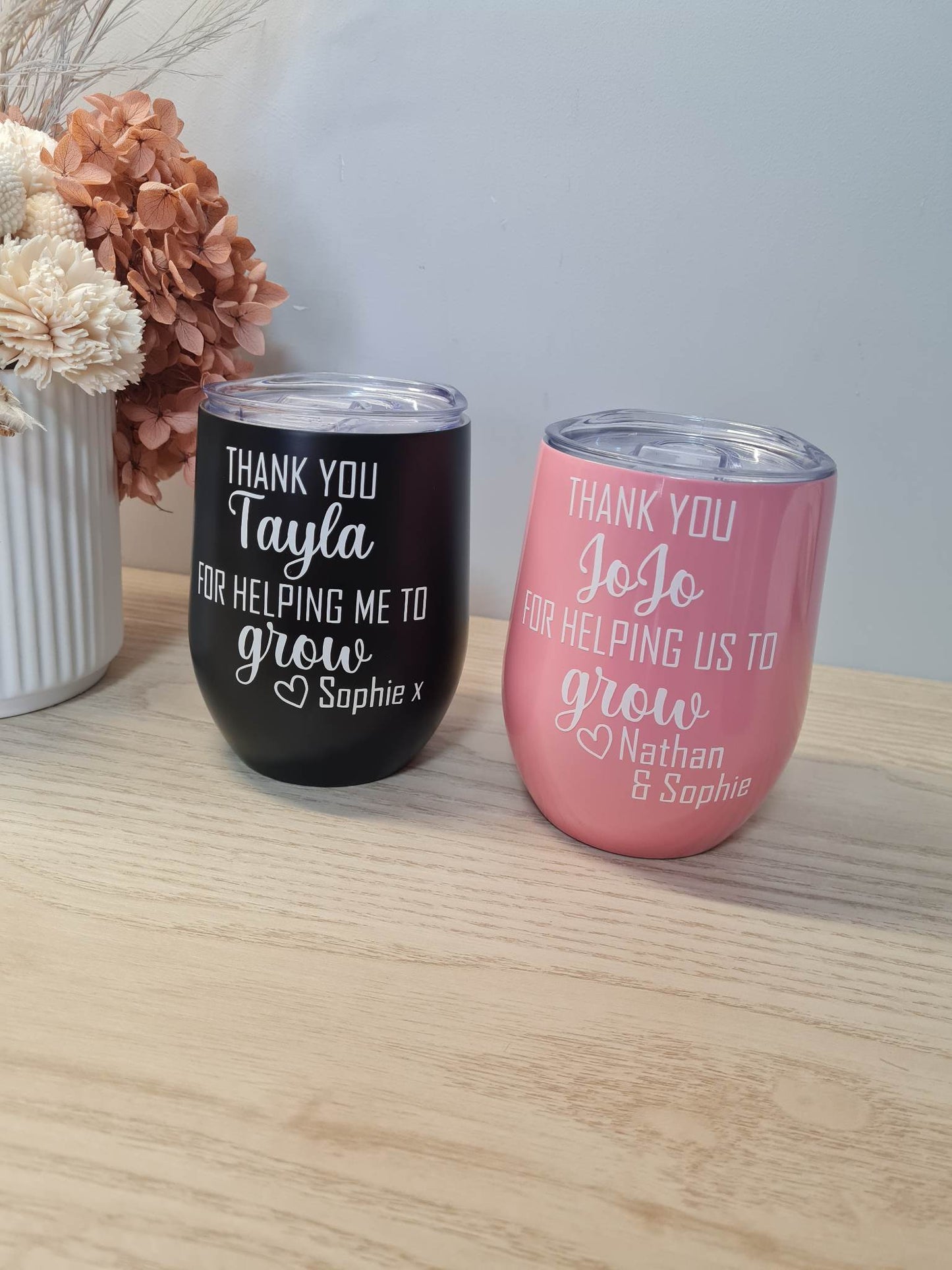 Thank you for helping me Grow Tumbler Tumbler