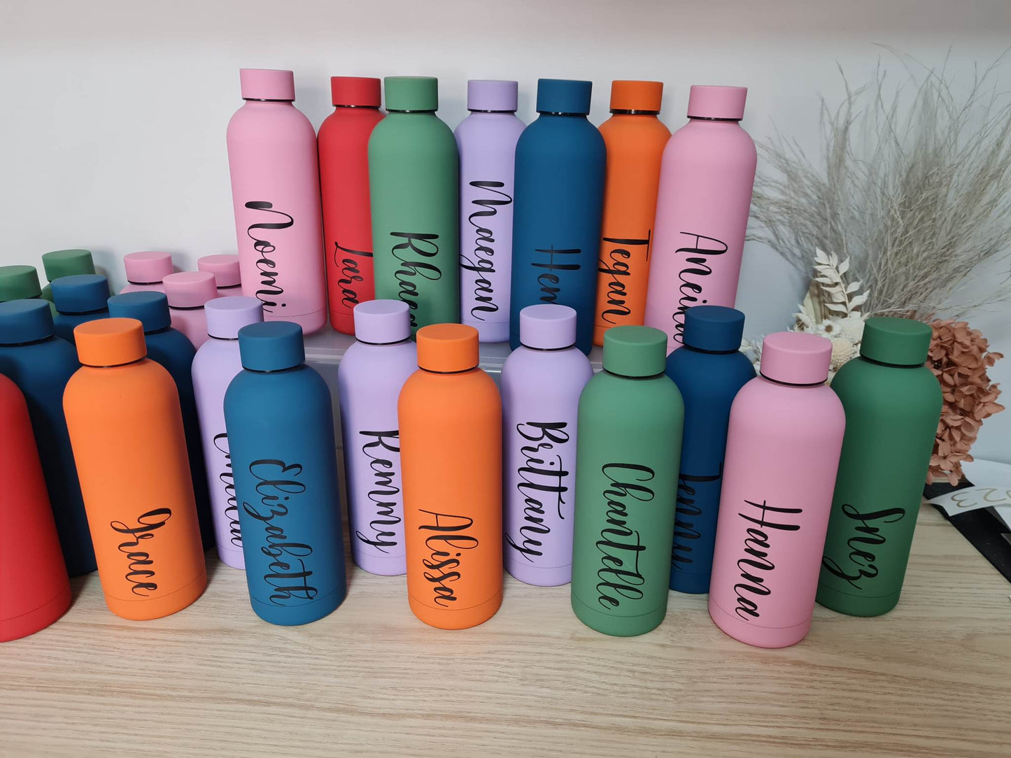 Personalised 500ml Insulated Water Bottle