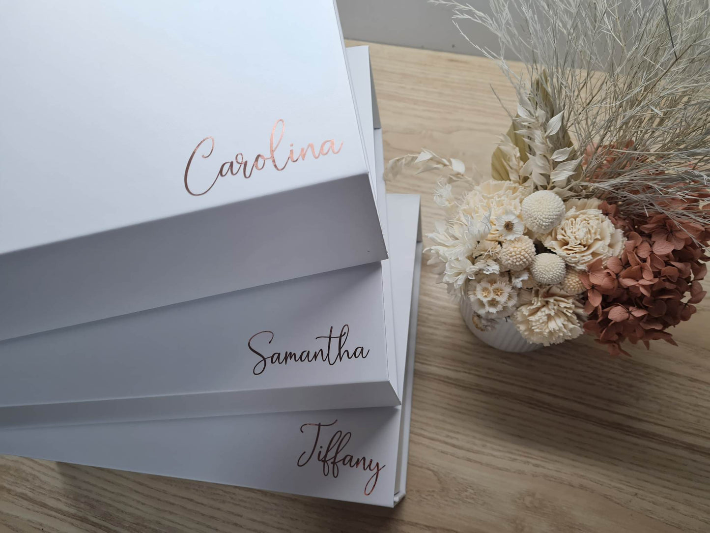 SECONDS Magnetic gift box - "Name" small design