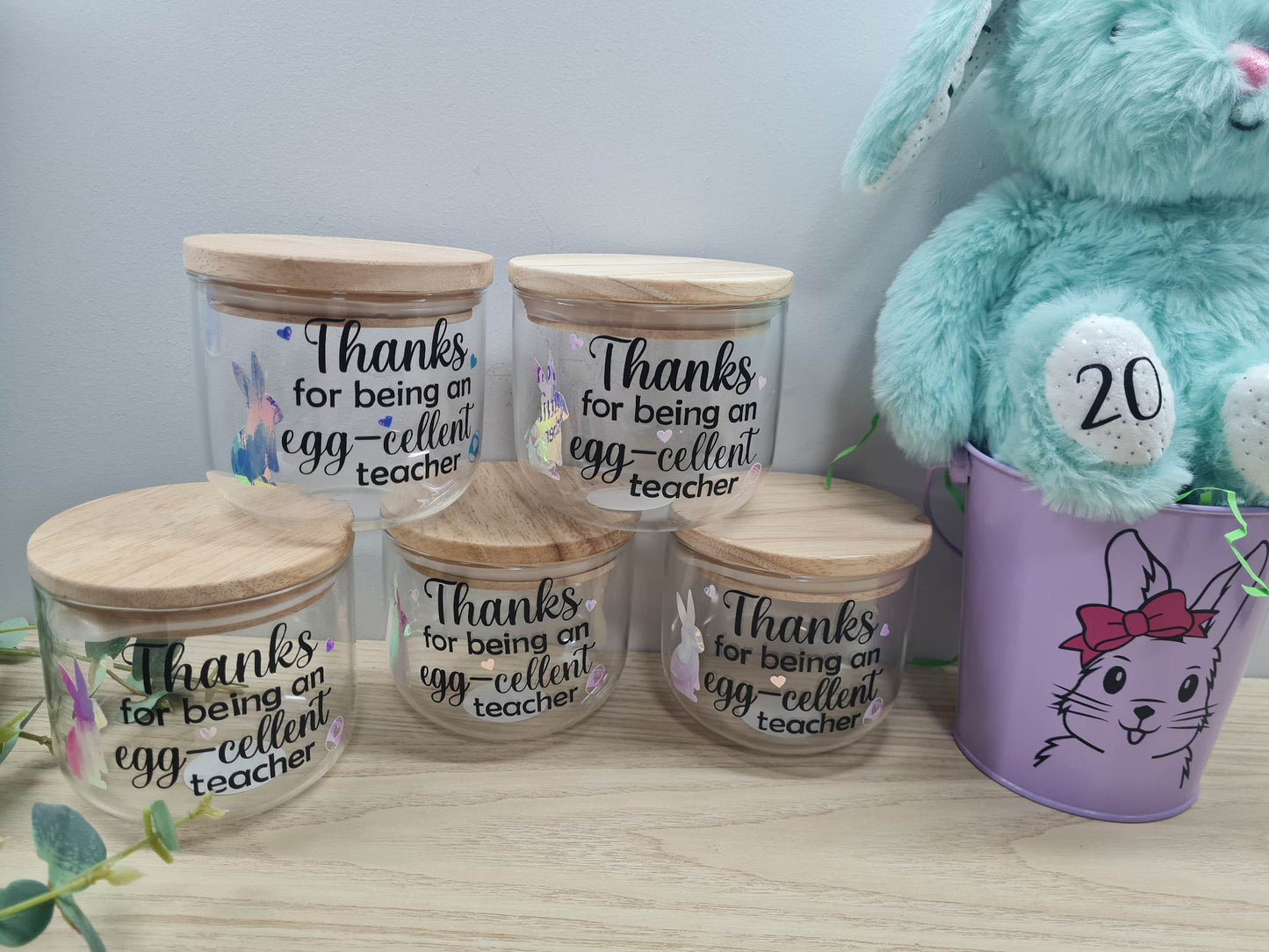 Egg-Cellent Teacher Easter Jar