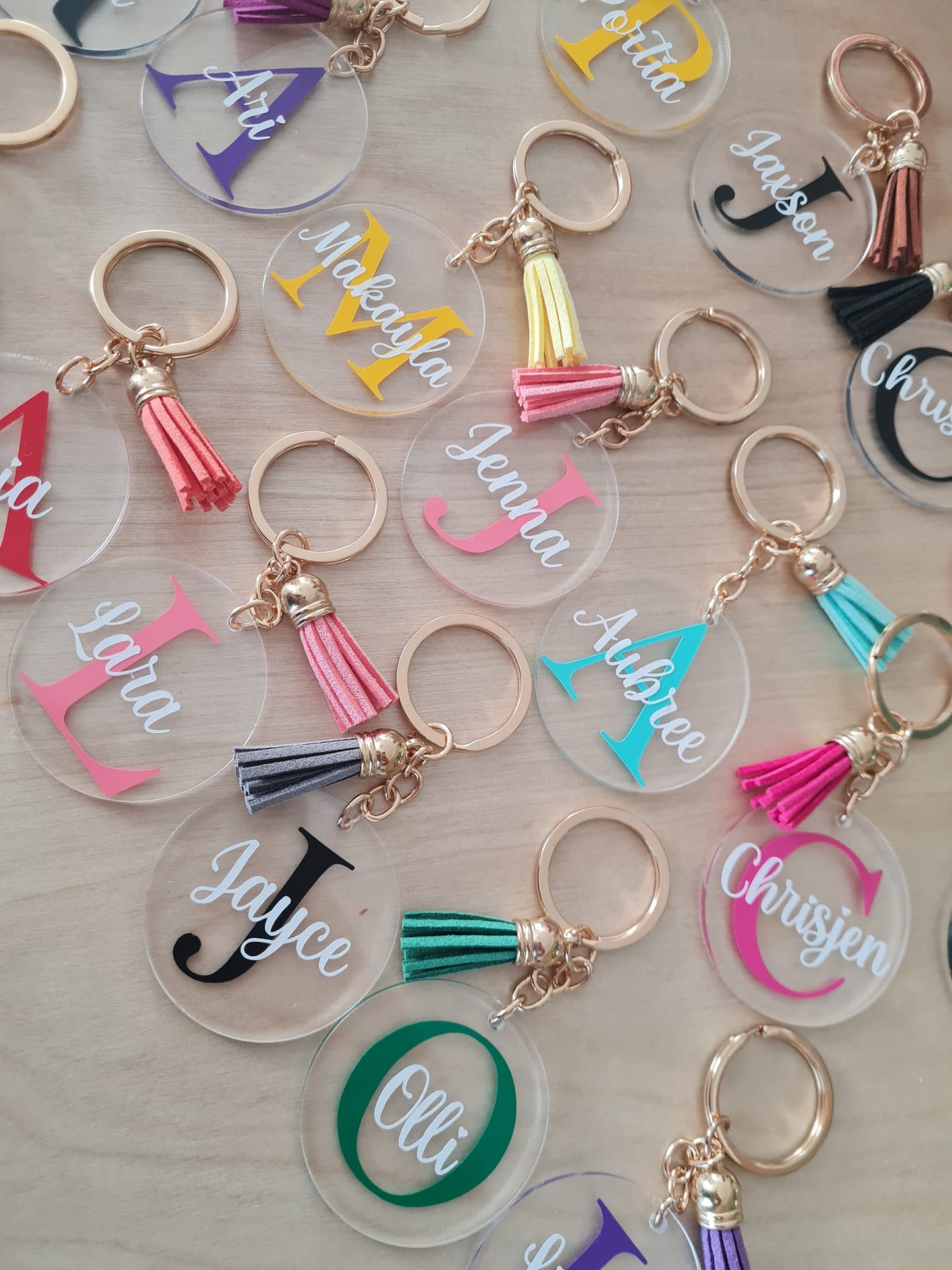Personalised Keyrings