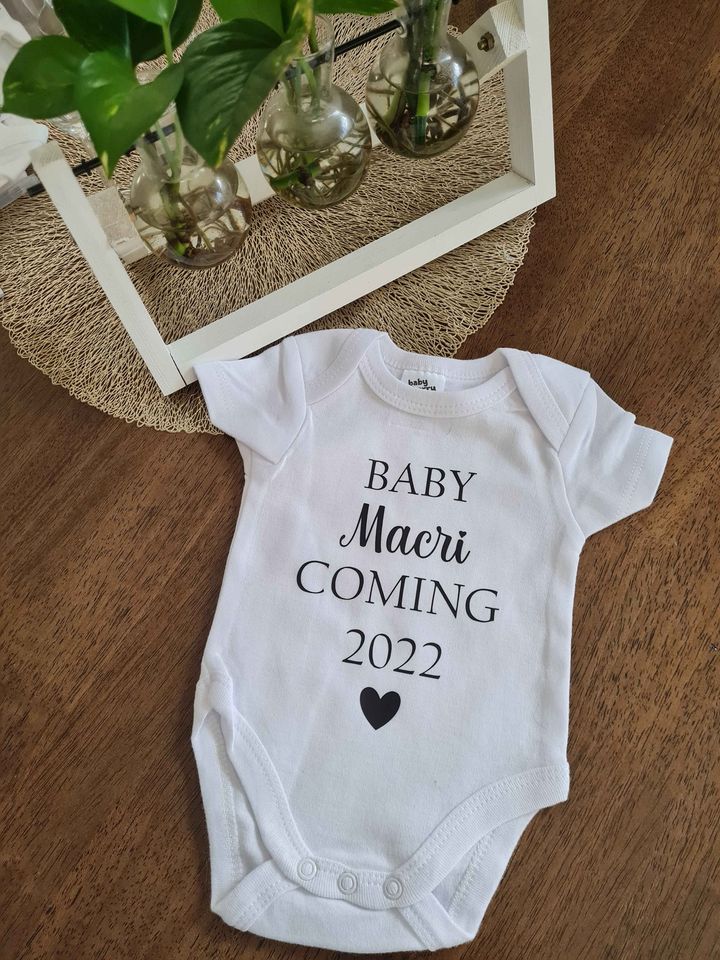 Baby Coming Onesie