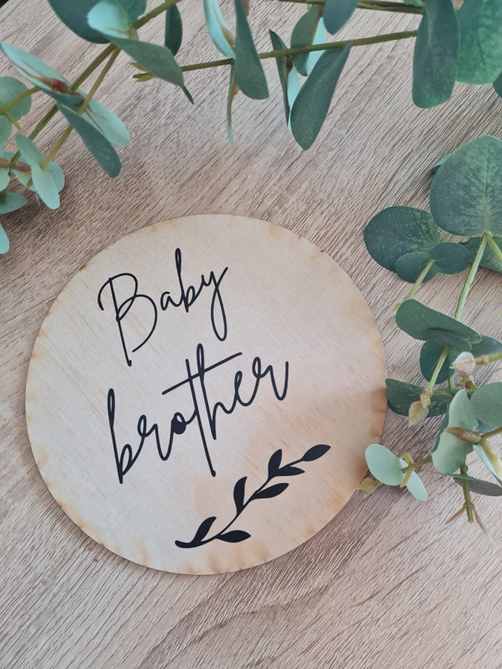 Baby Brother Plaque