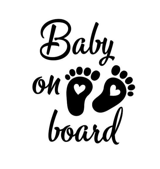Baby on Board Decal v1