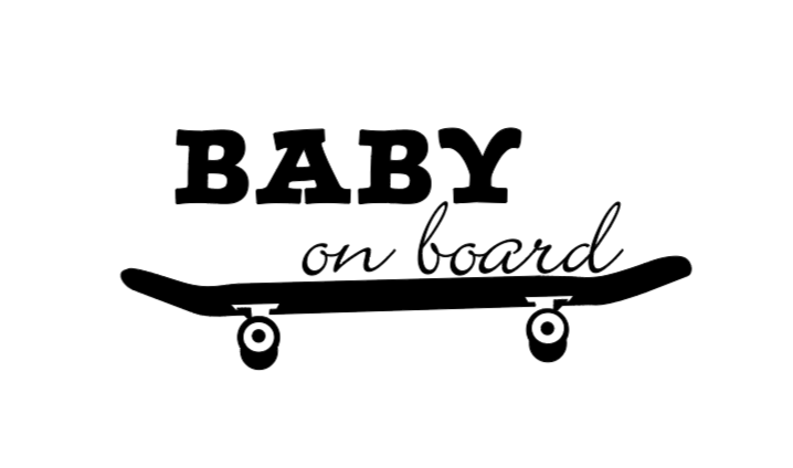 Baby on Board Decal v3