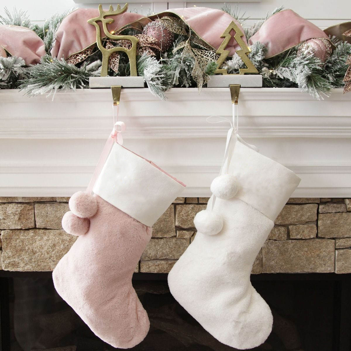 Plush Christmas Stockings