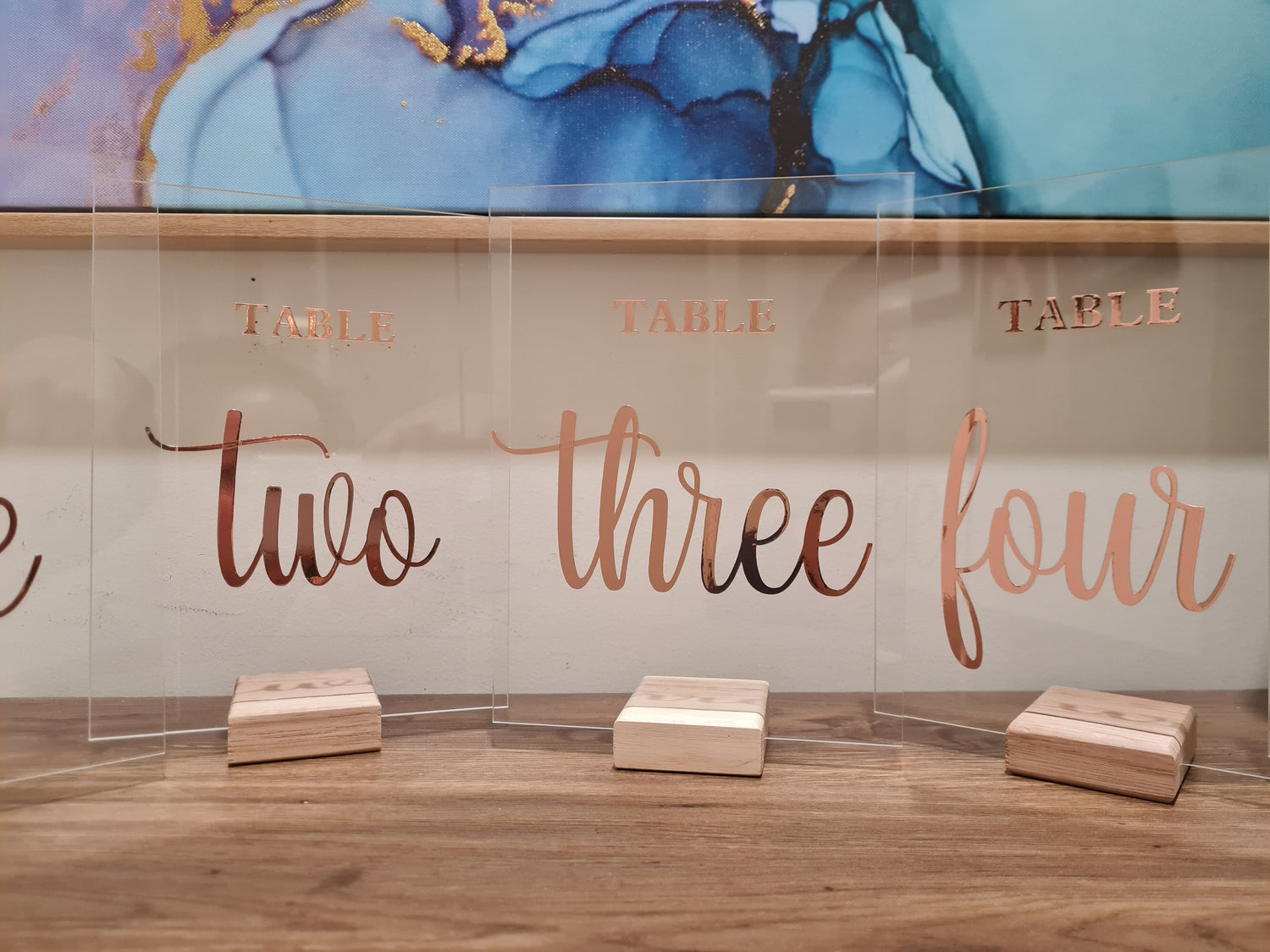 Table Numbers