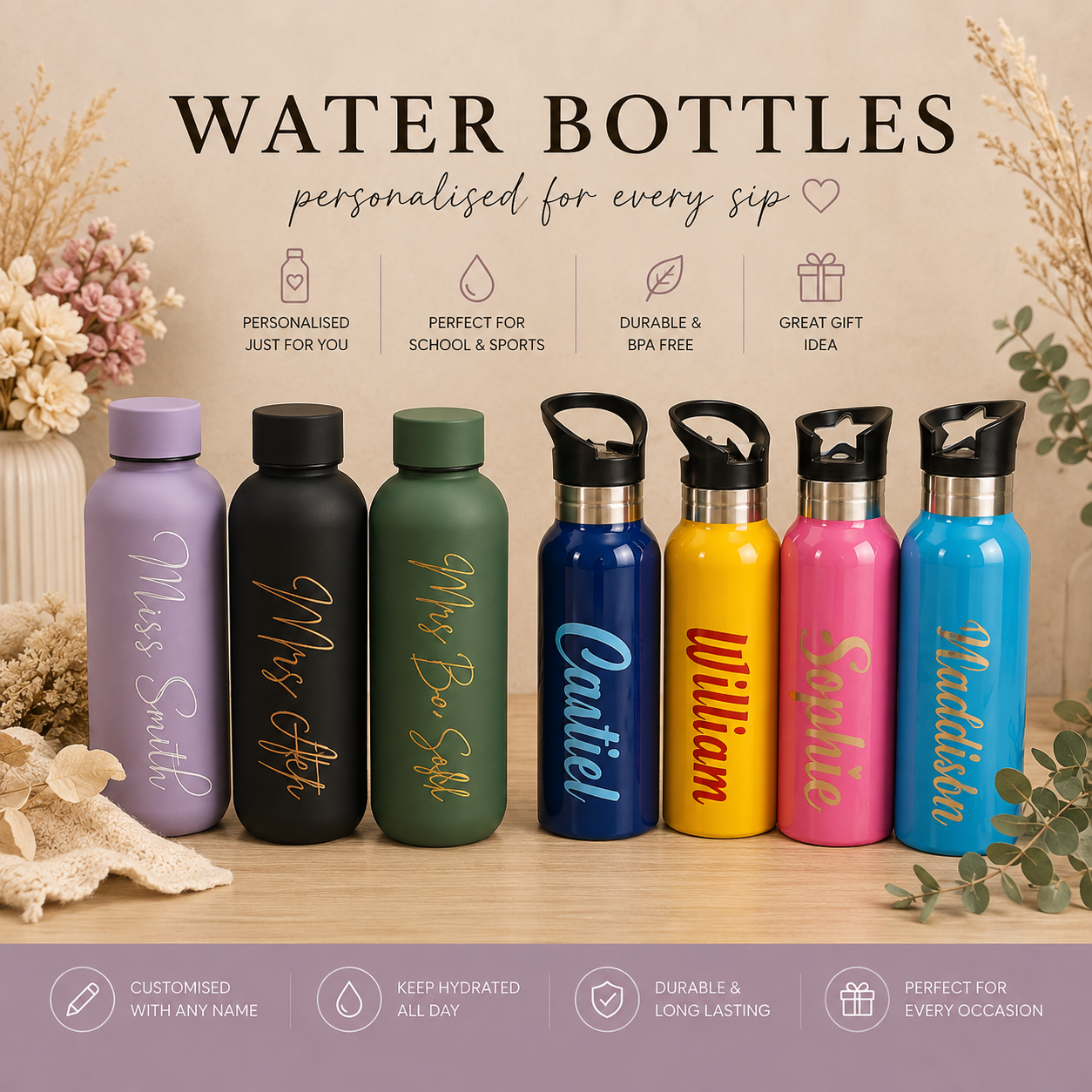 Water Bottles