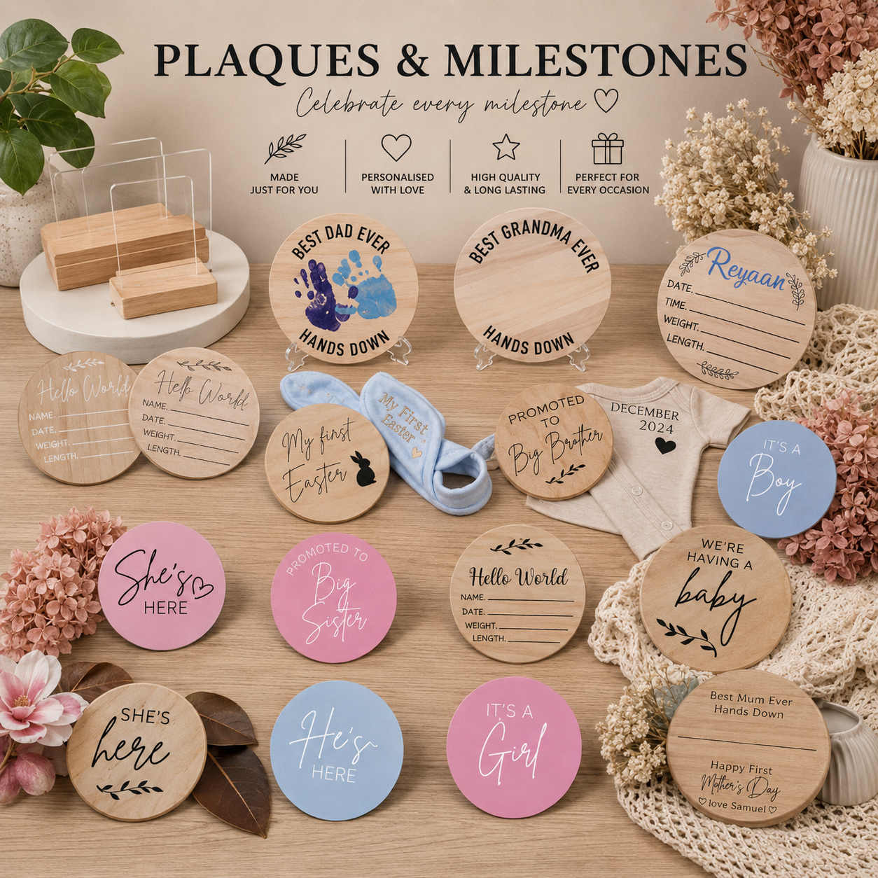 Plaques/ Milestones