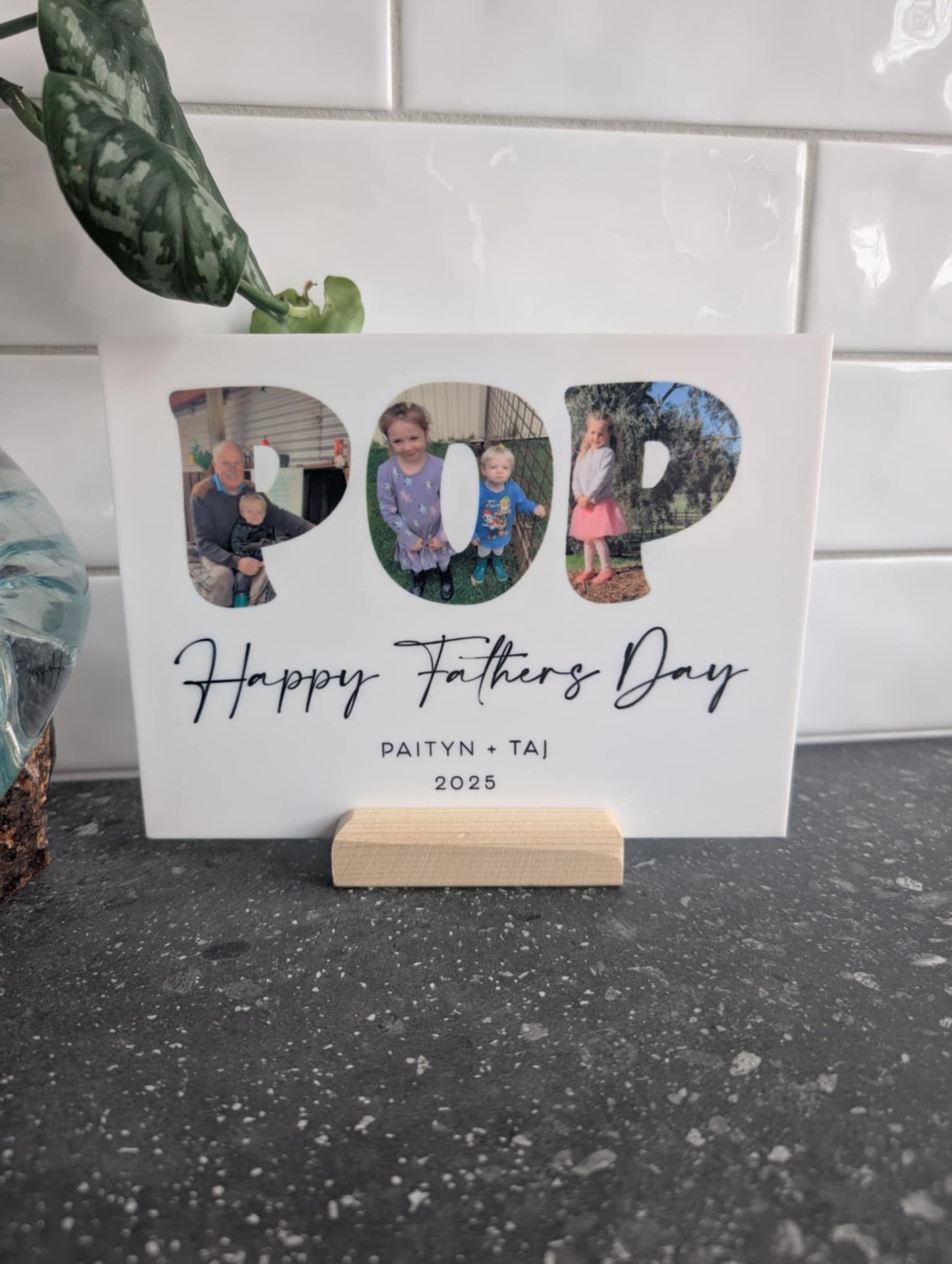 Happy Father's Day Plaque