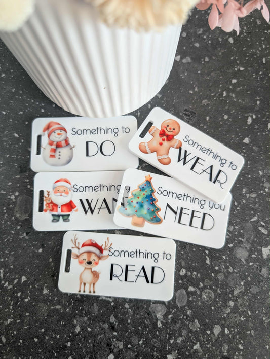 Christmas Gift Tag Sub Designs - I Want Etc