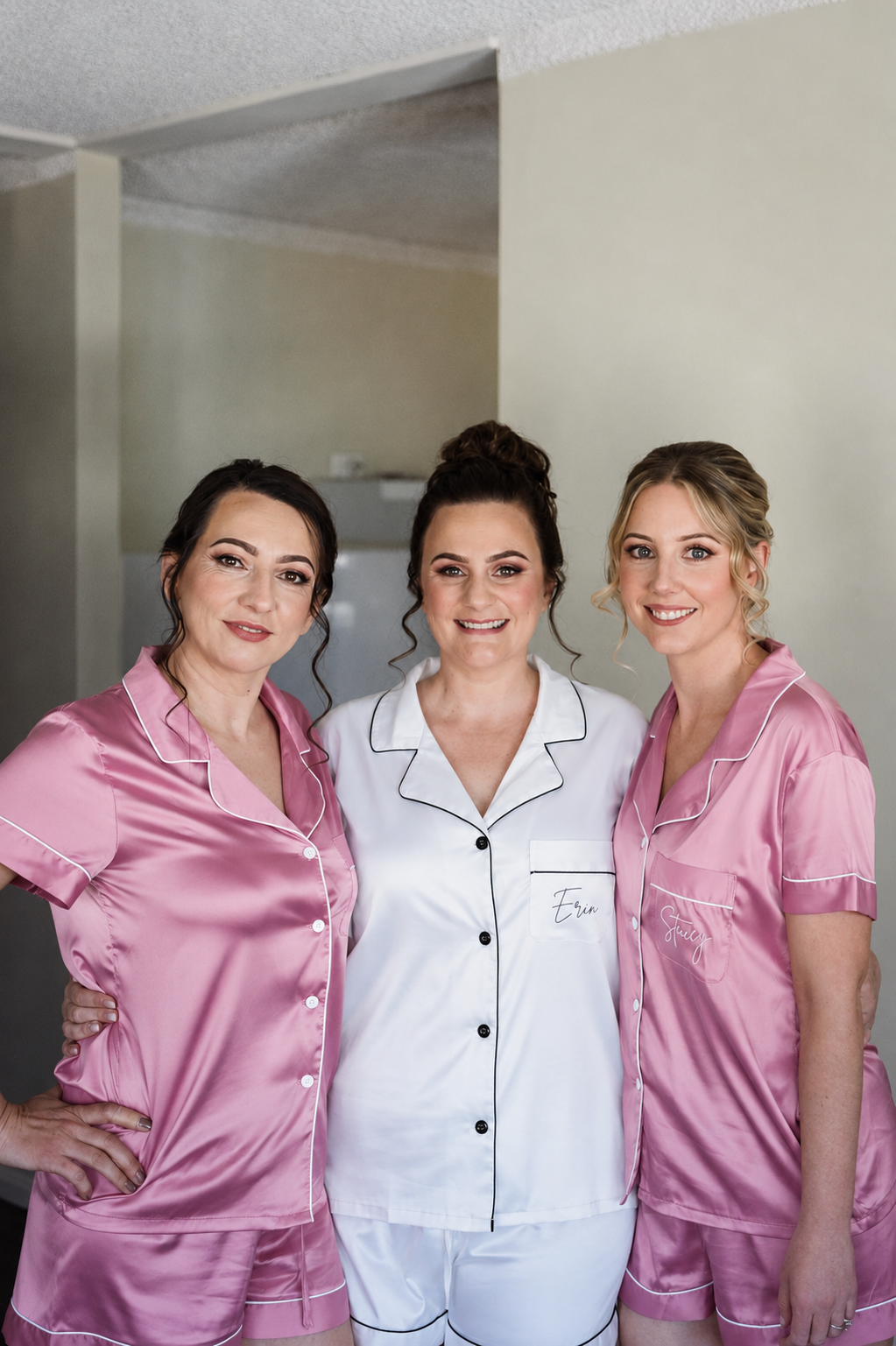 Personalised Satin Short Set Pyjamas