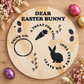 Personalised Easter Bunny Treat Boards