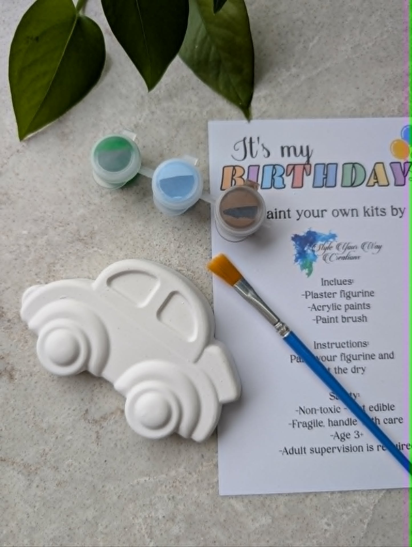 Plaster Painting Kits - Bulk Party Packs