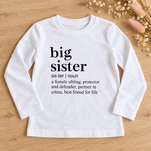Big Brother / Big Sister Definition Shirt