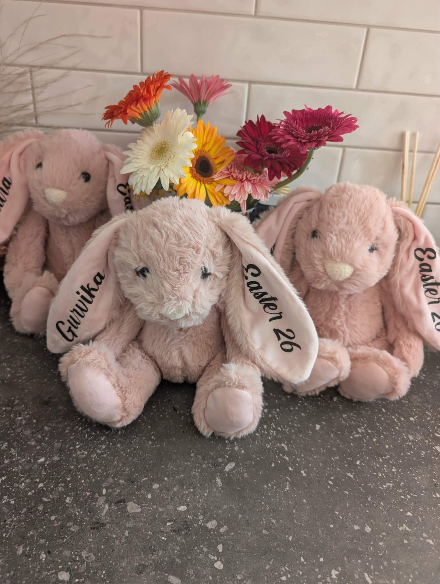 Plush Sitting Bunny
