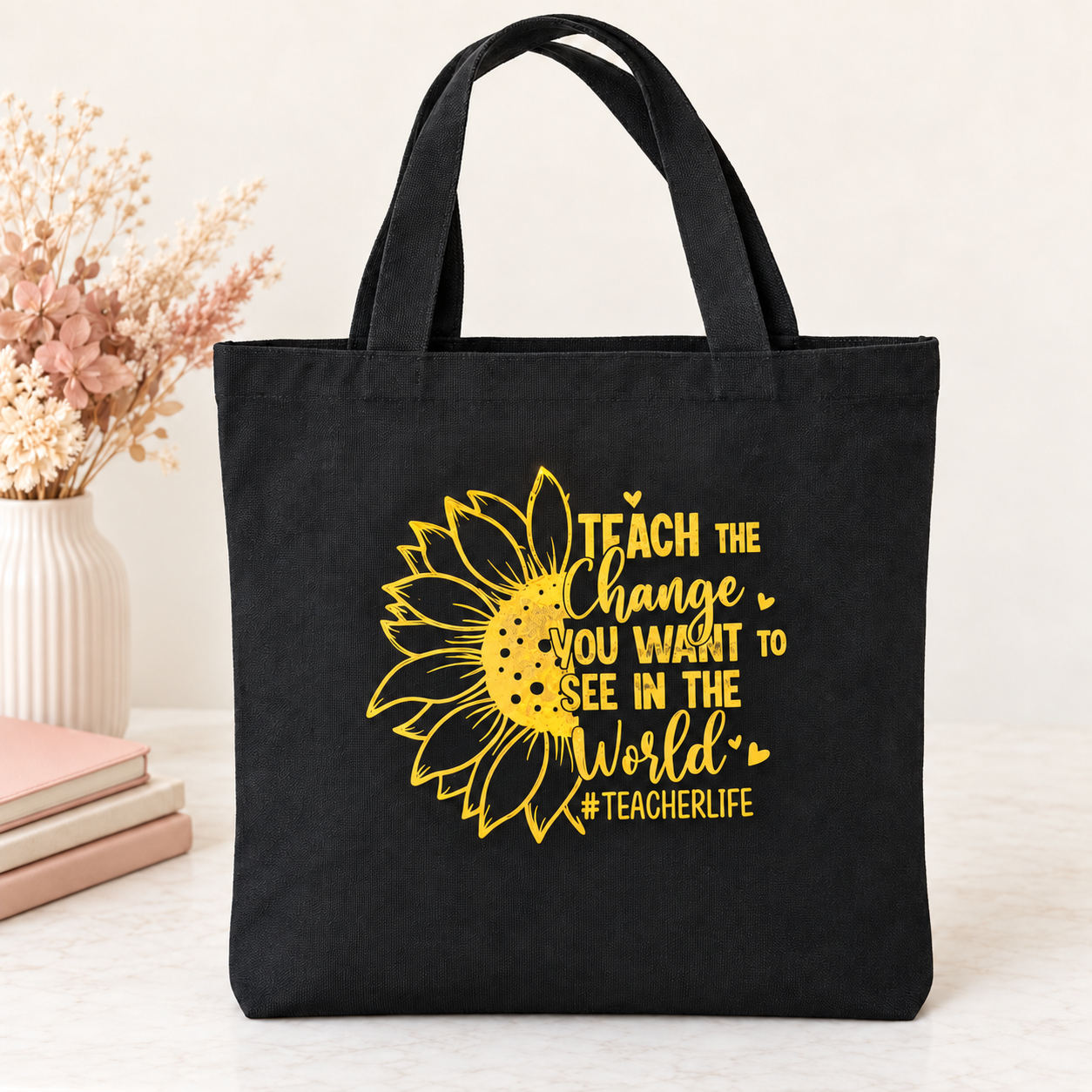 Teach the Change Tote Bag