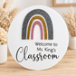 Personalised Teacher Classroom Door Sign