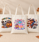 Personalised Halloween Trick or Treat Tote Bag