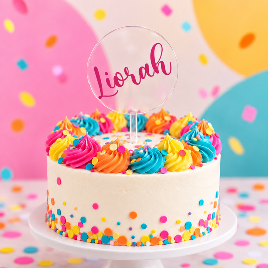 Personalised Name Cake Topper