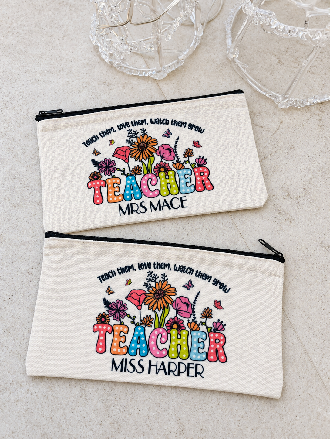 Personalised Teacher Pencil Case