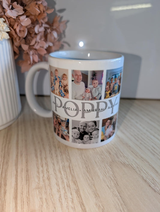 Father's Day Mug 6 Photo Design
