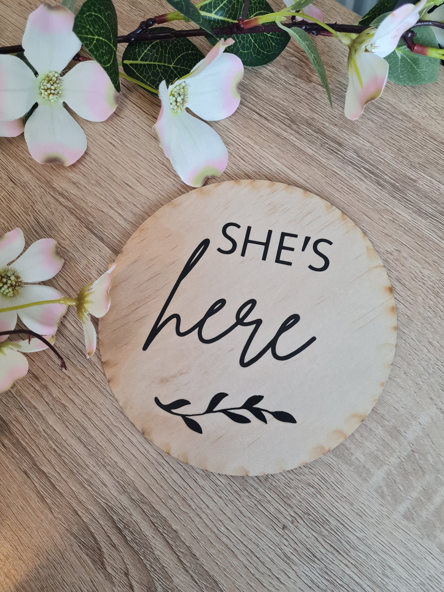 Baby Announcement Plaques