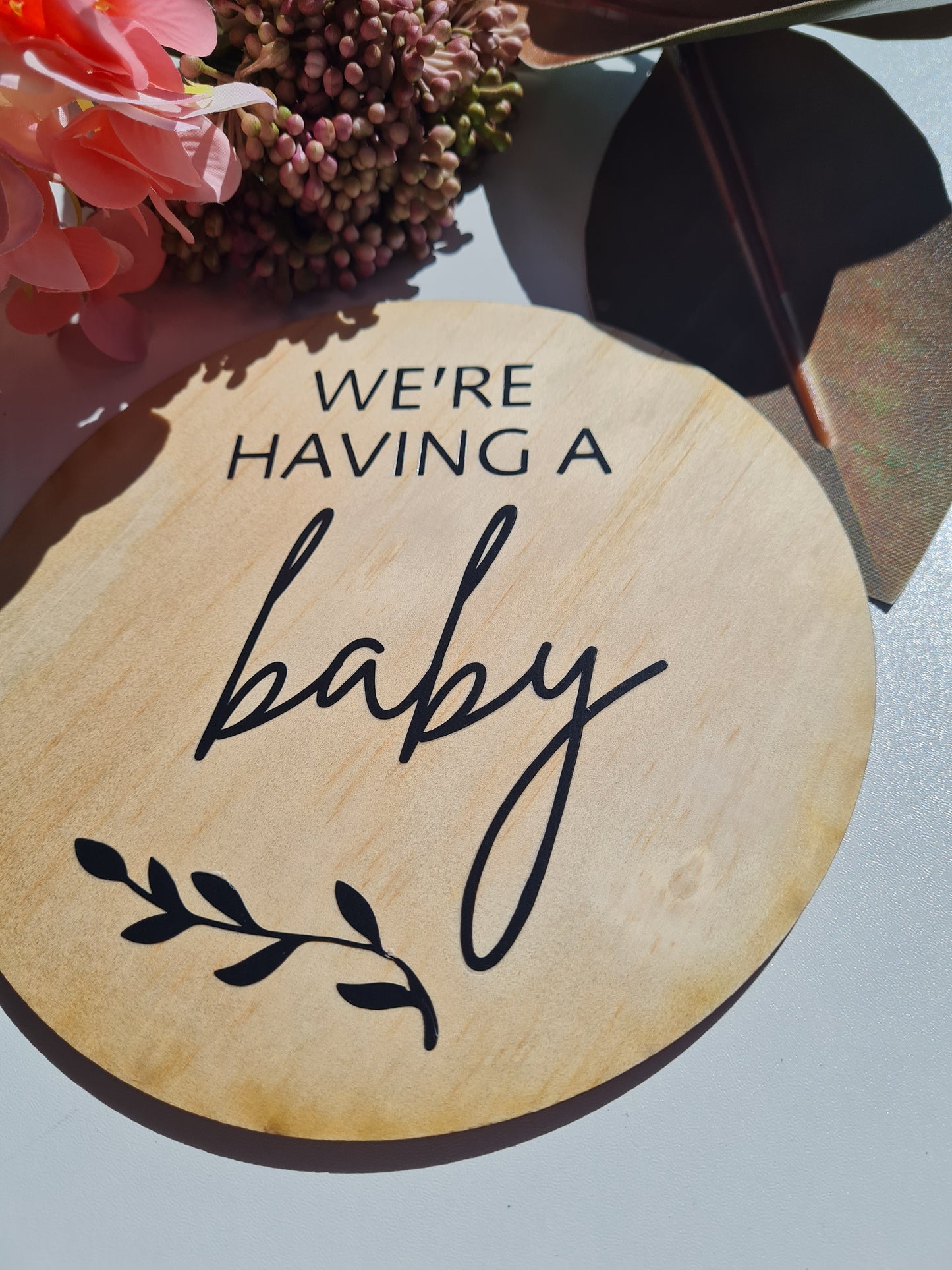 Baby Announcement Plaques