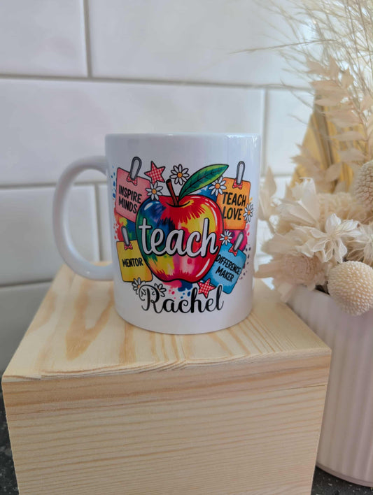 Apple Teach Mug