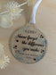 Christmas Bauble - Never Forget the Difference You Make