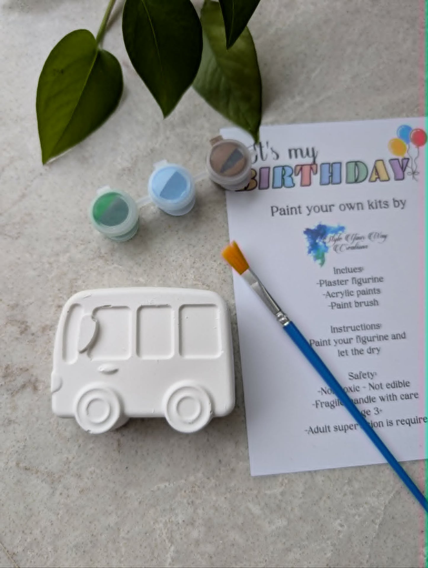 Plaster Painting Kits - Bulk Party Packs