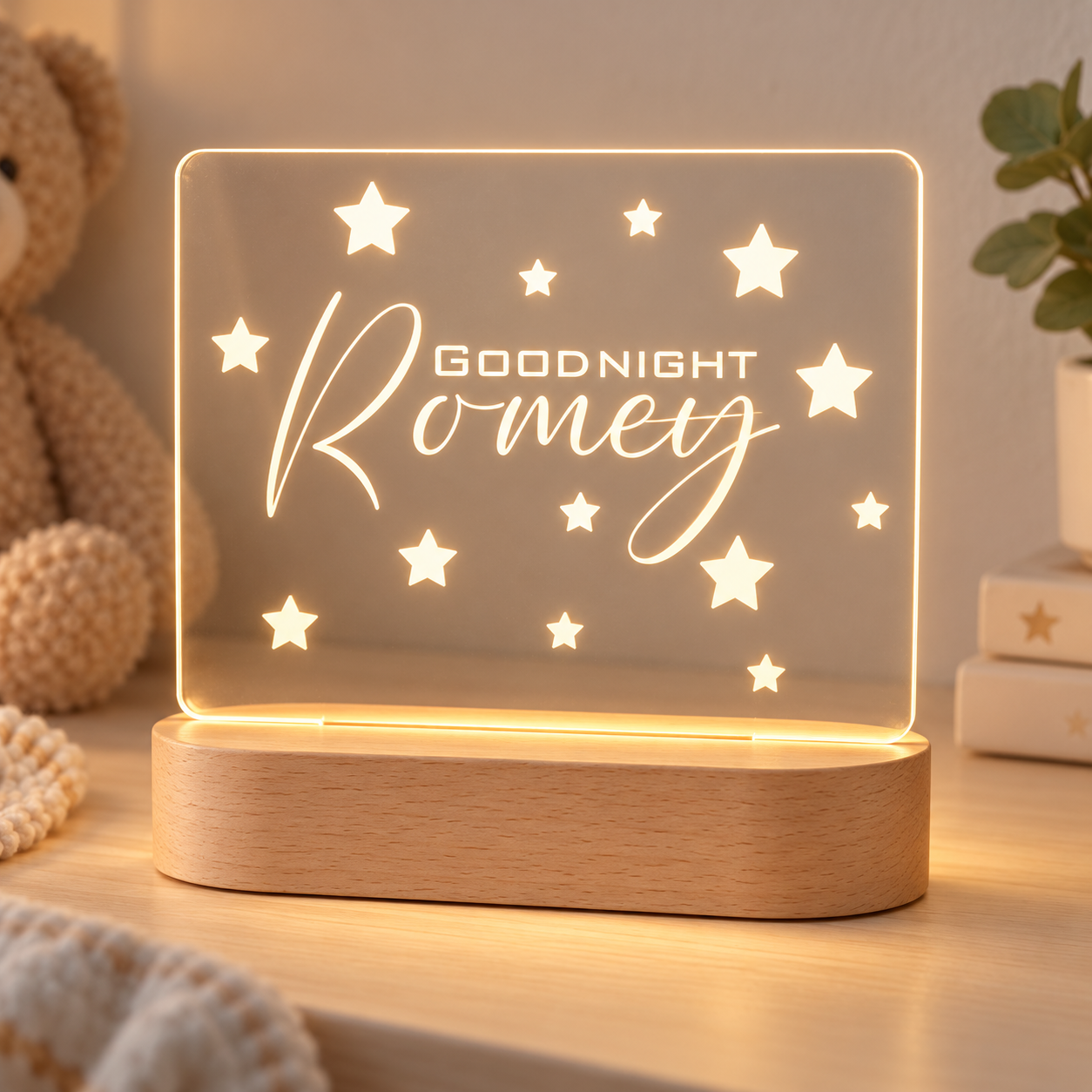 Personalised LED Night Lights