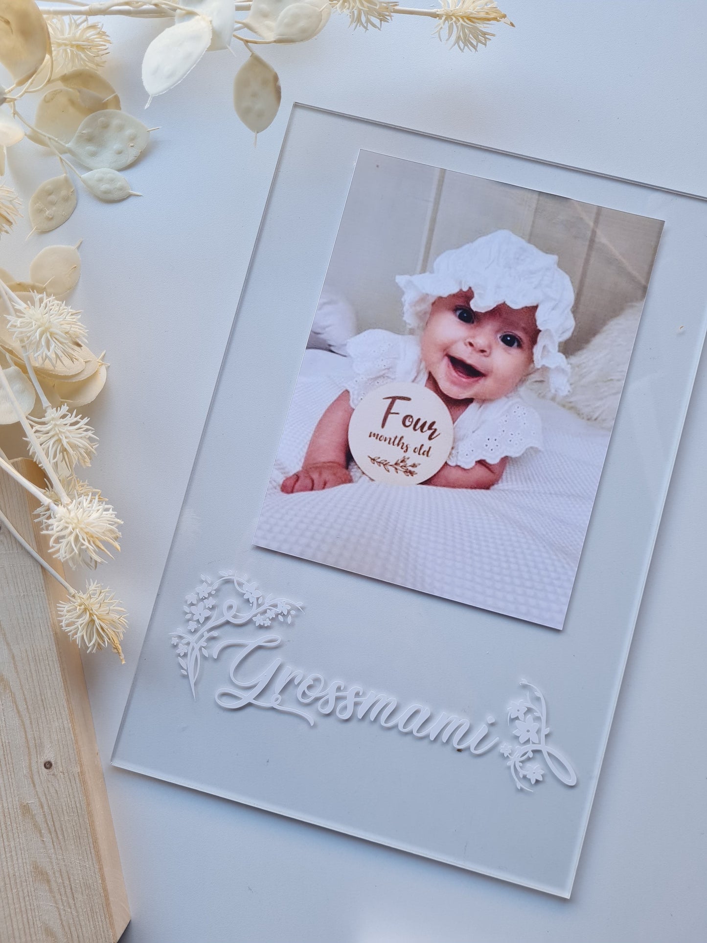 Personalised Mum / Nana / Grandma Photo Frame