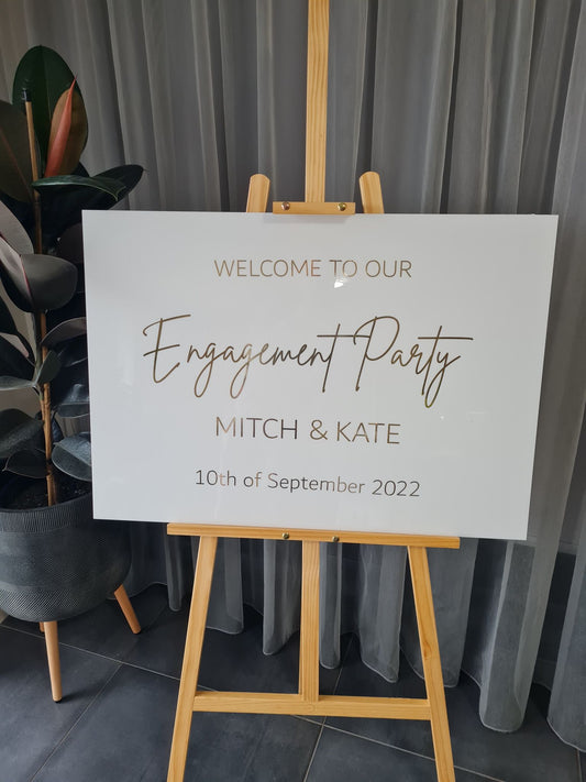 Wedding Welcome Sign