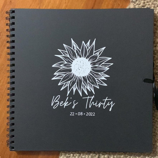 Guest Book Sunflower