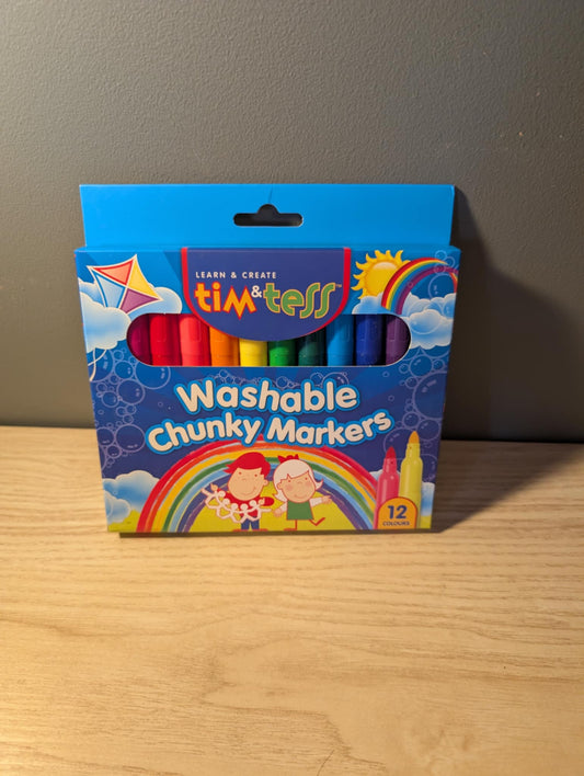 Washable Chunky Markers