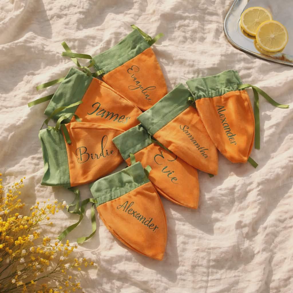 Easter Carrot Bags