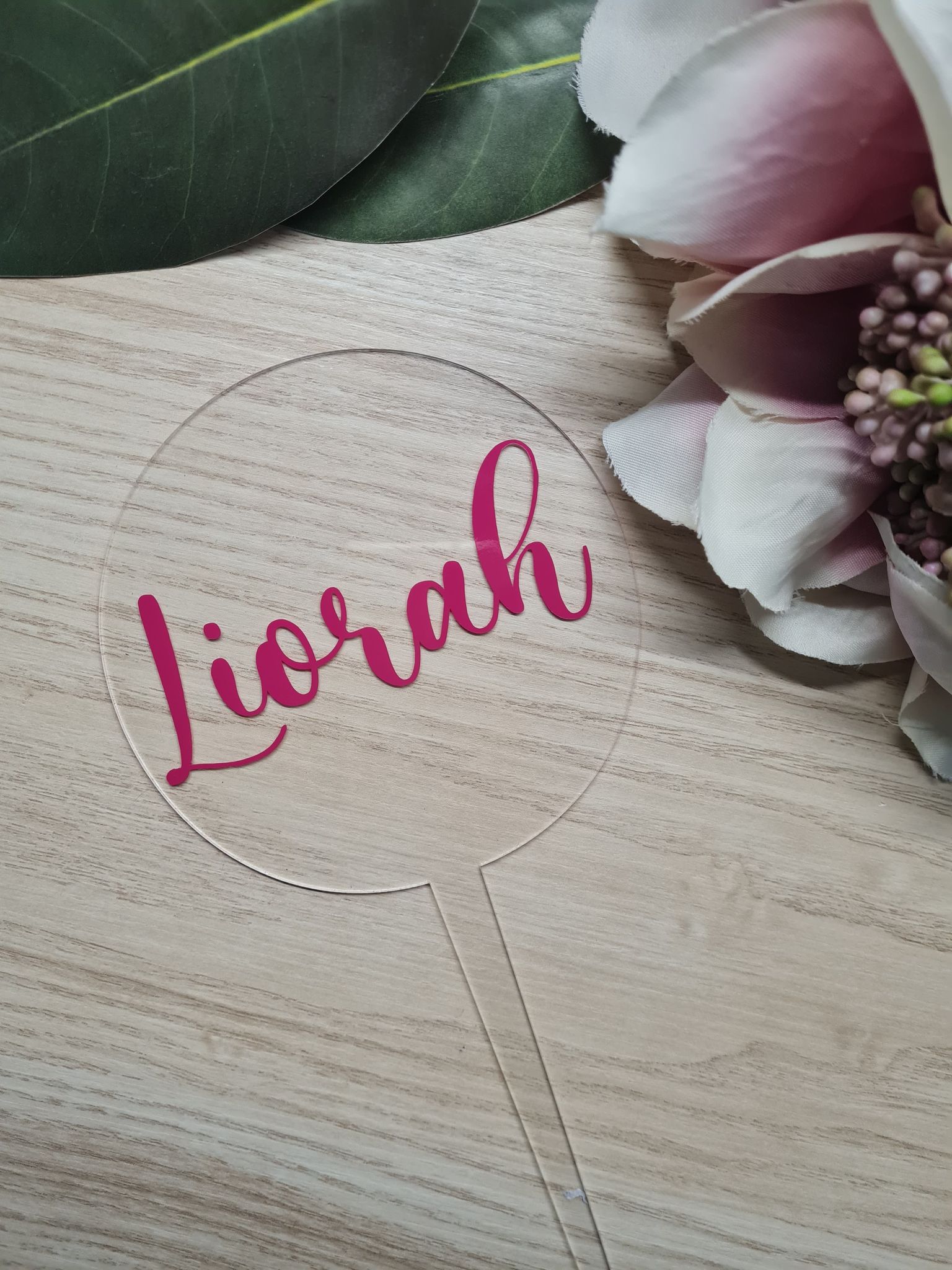 Table Topper Name Name Cake Topper – StyleYourWayCreations