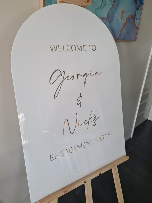 Welcome Sign Engagement