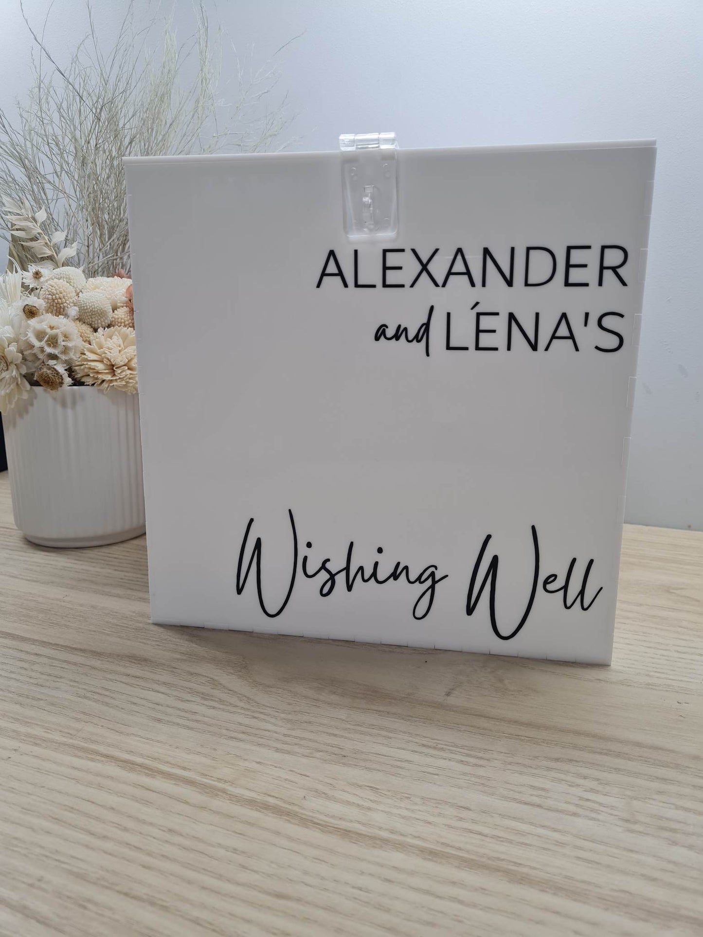 Personalised Wishing Well Decals – Decal Only