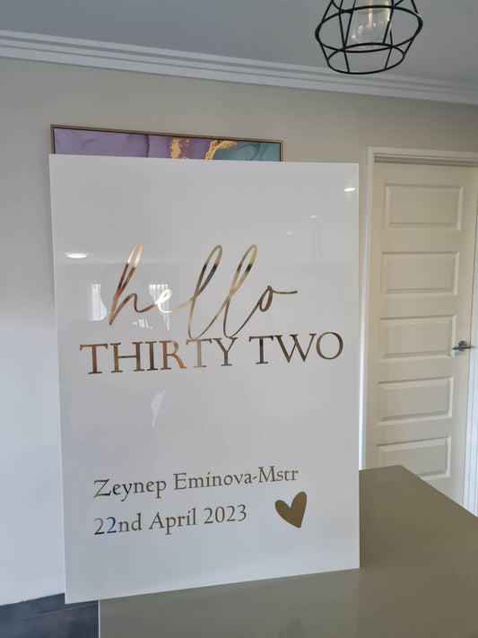 Welcome Sign Hello "Age"