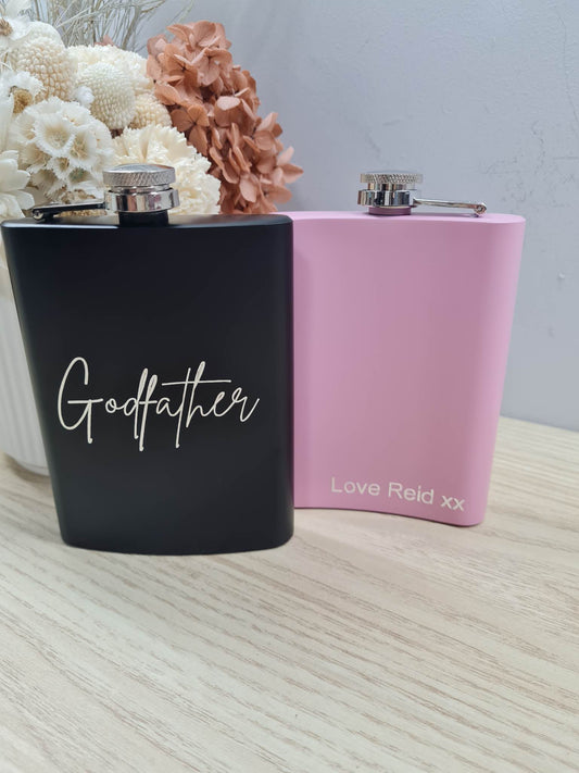 Godfather Black Flask