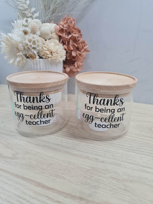 Egg-Cellent Teacher Easter Jar
