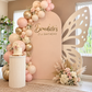Personalised Event Backdrop Sticker / Decal