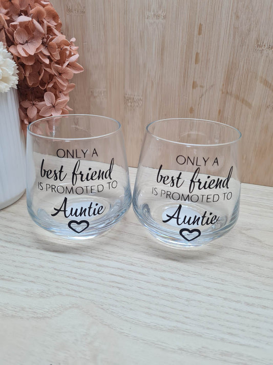 Promoted to Auntie Glass