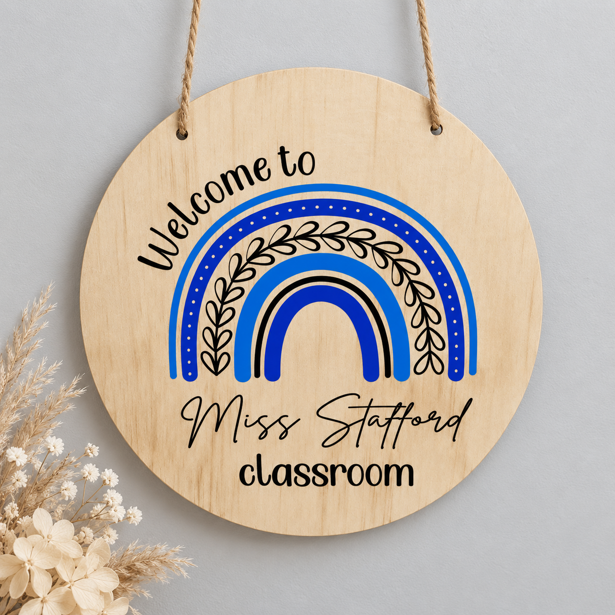 Personalised Teacher Classroom Door Sign