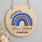 Personalised Teacher Classroom Door Sign